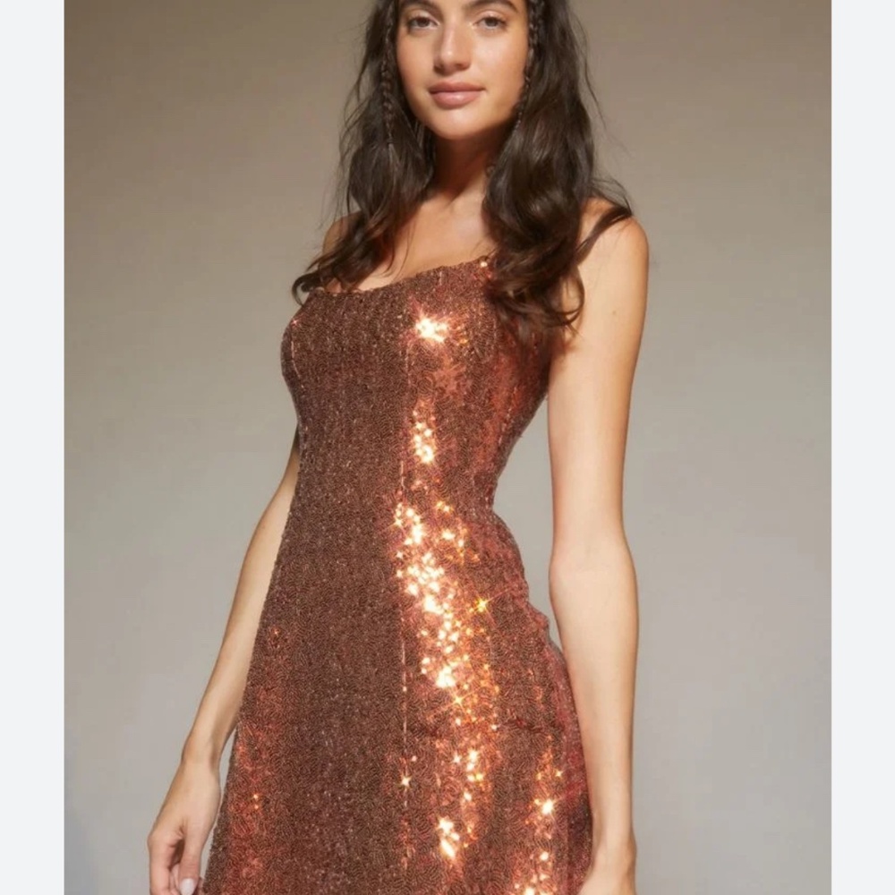 Urban outfitters sequin Greta dress size extra small